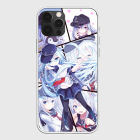 Чехол для iPhone 12 Pro Max с принтом Kantai Collection Hibiki , Силикон |  | аниме | девочка | пингвин | флотская коллекция | хибики