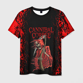 Мужская футболка 3D с принтом Cannibal Corpse | Труп Каннибала (Z) , 100% полиэфир | прямой крой, круглый вырез горловины, длина до линии бедер | cannibal | cannibal corpse | corpse | death metal | deathgrind | алекс уэбстер | брутальный дэт метал | дэт метал | дэтграйнд | пол мазуркевич | роб барретт | труп каннибала