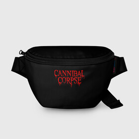 Поясная сумка 3D с принтом Cannibal Corpse , 100% полиэстер | плотная ткань, ремень с регулируемой длиной, внутри несколько карманов для мелочей, основное отделение и карман с обратной стороны сумки застегиваются на молнию | at | back | birth | bleeding | bloodthirst | butchered | cannibal | corpse | eaten | evisceration | gallery | gore | kill | kreaton | life | mutilated | obsessed | of | slayer | sodom | spawn | suicide | the | to | tomb | unimagined | vile | 