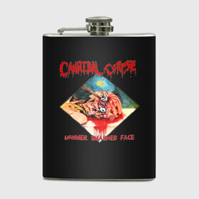 Фляга с принтом Cannibal Corpse , металлический корпус | емкость 0,22 л, размер 125 х 94 мм. Виниловая наклейка запечатывается полностью | Тематика изображения на принте: at | back | bleeding | bloodthirst | butchered | cannibal | corpse | eaten | evisceration | gallery | gore | kill | kreaton | life | mutilated | obsessed | of | slayer | sodom | spawn | suicide | the | to | tomb | unimagined | vile | vi