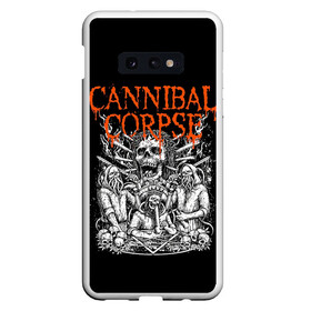 Чехол для Samsung S10E с принтом Cannibal Corpse , Силикон | Область печати: задняя сторона чехла, без боковых панелей | at | back | birth | bleeding | bloodthirst | butchered | cannibal | corpse | eaten | evisceration | gallery | kill | kreaton | life | mutilated | obsessed | of | slayer | sodom | spawn | suicide | the | to | tomb | unimagined | vile | v