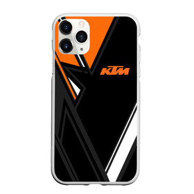Чехол для iPhone 11 Pro матовый с принтом KTM | КТМ , Силикон |  | enduro | ktm | moto | moto sport | motocycle | orange | sportmotorcycle | ктм | мото | мото спорт | мотоспорт | оранжевый | спорт мото
