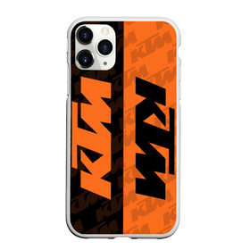 Чехол для iPhone 11 Pro Max матовый с принтом KTM | КТМ (Z) , Силикон |  | enduro | ktm | moto | moto sport | motocycle | sportmotorcycle | ктм | мото | мото спорт | мотоспорт | спорт мото