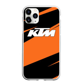 Чехол для iPhone 11 Pro матовый с принтом KTM | КТМ , Силикон |  | Тематика изображения на принте: enduro | ktm | moto | moto sport | motocycle | orange | sportmotorcycle | ктм | мото | мото спорт | мотоспорт | оранжевый | спорт мото