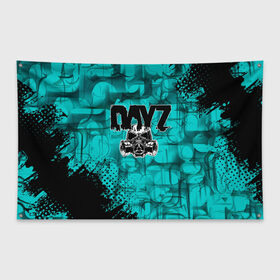 Флаг-баннер с принтом DayZ Standalone , 100% полиэстер | размер 67 х 109 см, плотность ткани — 95 г/м2; по краям флага есть четыре люверса для крепления | arma 2. | dayz standalone | survival horror | игра | онлайн