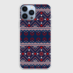 Чехол для iPhone 13 Pro Max с принтом Русские народные узоры ,  |  | deer | folk patterns | patterns | russian patterns | slavic clothing | slavic style | народные узоры | олень | русские узоры | славянская одежда | славянский стиль | узоры