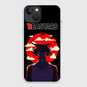 Чехол для iPhone 13 с принтом Beastars Выдающиеся звери ,  |  | beastars | legosi | wolf | аниме герои | бастерс | беастарс | волк | выдающиеся звери | красная луна | легоси | легоши | логотипы аниме | оборотень | серый волк