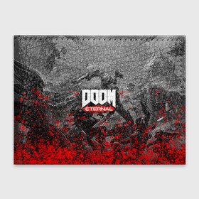 Обложка для студенческого билета с принтом DOOM , натуральная кожа | Размер: 11*8 см; Печать на всей внешней стороне | anime | burbank | comics | cosplay | doom | doommetal | dragonballfighterz | esports | gamergirls | gamers | metal | music | nerdygirls | nintendo | ps4 | realawesomenetwork | rock | rockband4 | sludge | switch | twitch | videogames 