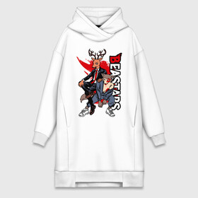 Платье-худи хлопок с принтом BEASTARS fashion ,  |  | anime | beastars | legoshi | louis | manga | аниме | волк | выдающиеся звери | легоси | легоши | луи | манга | олень