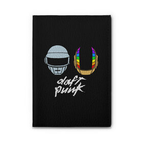 Обложка для автодокументов с принтом Daft Punk , натуральная кожа |  размер 19,9*13 см; внутри 4 больших “конверта” для документов и один маленький отдел — туда идеально встанут права | daft punk | дафт панк | дафт панк арт | дафт панк шлемы | электронная музыка