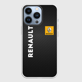 Чехол для iPhone 13 Pro с принтом Renault ,  |  | line | renault | reno | yellow | дорога | желтая | лайв | лайн | лайф | линия | пассион | полоса | разметка | рено | фор