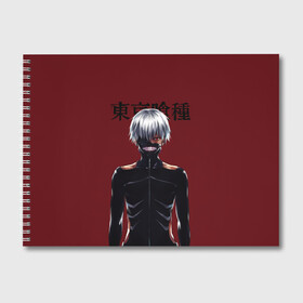 Альбом для рисования с принтом Канеки Кен Kaneki Ken , 100% бумага
 | матовая бумага, плотность 200 мг. | anime | kaneki ken | tokyo ghoul | tokyo ghoul: re | аниме | анимэ | гули | джузо сузуя | канеки кен | кузен йошимура | наки | нишики нишио | ре | ренджи йомо | ризе камиширо | токийский гуль | тоука киришима | ута