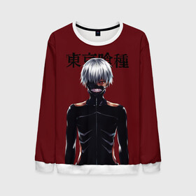 Мужской свитшот 3D с принтом Канеки Кен Kaneki Ken , 100% полиэстер с мягким внутренним слоем | круглый вырез горловины, мягкая резинка на манжетах и поясе, свободная посадка по фигуре | anime | kaneki ken | tokyo ghoul | tokyo ghoul: re | аниме | анимэ | гули | джузо сузуя | канеки кен | кузен йошимура | наки | нишики нишио | ре | ренджи йомо | ризе камиширо | токийский гуль | тоука киришима | ута