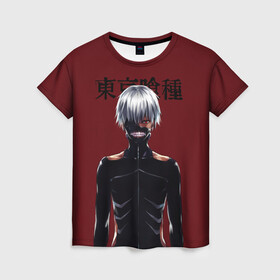 Женская футболка 3D с принтом Канеки Кен Kaneki Ken , 100% полиэфир ( синтетическое хлопкоподобное полотно) | прямой крой, круглый вырез горловины, длина до линии бедер | anime | kaneki ken | tokyo ghoul | tokyo ghoul: re | аниме | анимэ | гули | джузо сузуя | канеки кен | кузен йошимура | наки | нишики нишио | ре | ренджи йомо | ризе камиширо | токийский гуль | тоука киришима | ута