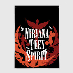 Постер с принтом NIRVANA TEEN SPIRIT , 100% бумага
 | бумага, плотность 150 мг. Матовая, но за счет высокого коэффициента гладкости имеет небольшой блеск и дает на свету блики, но в отличии от глянцевой бумаги не покрыта лаком | art | cobain | curt | girl | grunge | metal | music | nirvana | punk | rock | spiritm | usa | гранж | группа | кобэйн | курт | метал | музыка | нирвана | панк | рисунок | рок | сша