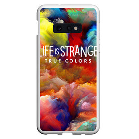 Чехол для Samsung S10E с принтом Life is Strange True Colors , Силикон | Область печати: задняя сторона чехла, без боковых панелей | dontnod entertainment | абстракция | алекс чэнь | серия life is strange