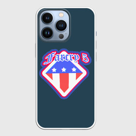 Чехол для iPhone 13 Pro с принтом Far Cry 5 Logo ,  |  | american flag | far cry | farcry 5 | фар край | фаркрай 5 | флаг америки