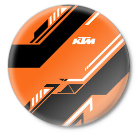 Значок с принтом KTM | КТМ SPORT ,  металл | круглая форма, металлическая застежка в виде булавки | Тематика изображения на принте: enduro | ktm | moto | moto sport | motocycle | orange | sportmotorcycle | ктм | мото | мото спорт | мотоспорт | оранжевый | спорт мото