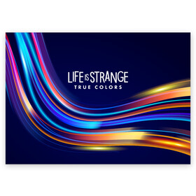 Поздравительная открытка с принтом Life is Strange True Colors , 100% бумага | плотность бумаги 280 г/м2, матовая, на обратной стороне линовка и место для марки
 | amberprice | art | chloeprice | chris | colors | daniel | danieldiaz | is | life | lifeisstrange | lifeisstrange3 | lifeisstrangebeforethestorm | lifeisstrangegame | lis | lis3 | maxcaulfield | pricefield | rachelamber | sean | seandiaz | strange