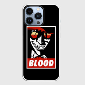 Чехол для iPhone 13 Pro с принтом Алукард Blood ,  |  | alucard | alukard | anime | blood | dracula | hellsing | integra | japan | manga | seras | tepes | vampire | victoria | vlad | алукард | аниме | вампир | виктория | влад | граф | дракула | интегра | клыки | кровь | манга | монстр | серас | хел