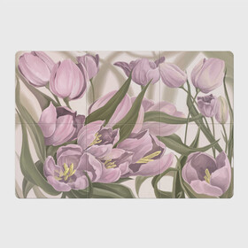 Магнитный плакат 3Х2 с принтом Сахарный розовый , Полимерный материал с магнитным слоем | 6 деталей размером 9*9 см | flowers | sugar pink | бутоны | весна | женственность | нежность | природа | тюльпан | флавер | цветы