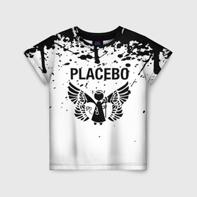 Детская футболка 3D с принтом placebo , 100% гипоаллергенный полиэфир | прямой крой, круглый вырез горловины, длина до линии бедер, чуть спущенное плечо, ткань немного тянется | black eyed | black market music | every you every me | nancy boy | placebo | placebo interview | placebo live | placebo nancy | pure morning | running up that hill | special k | taste in men | where is my mind | without you i’m nothing