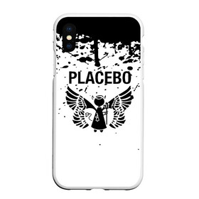 Чехол для iPhone XS Max матовый с принтом placebo , Силикон | Область печати: задняя сторона чехла, без боковых панелей | black eyed | black market music | every you every me | nancy boy | placebo | placebo interview | placebo live | placebo nancy | pure morning | running up that hill | special k | taste in men | where is my mind | without you i’m nothing