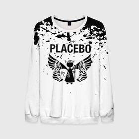 Мужской свитшот 3D с принтом placebo , 100% полиэстер с мягким внутренним слоем | круглый вырез горловины, мягкая резинка на манжетах и поясе, свободная посадка по фигуре | black eyed | black market music | every you every me | nancy boy | placebo | placebo interview | placebo live | placebo nancy | pure morning | running up that hill | special k | taste in men | where is my mind | without you i’m nothing