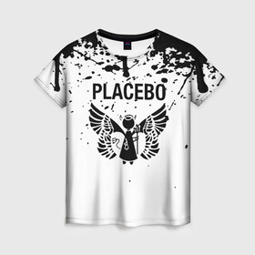 Женская футболка 3D с принтом placebo , 100% полиэфир ( синтетическое хлопкоподобное полотно) | прямой крой, круглый вырез горловины, длина до линии бедер | black eyed | black market music | every you every me | nancy boy | placebo | placebo interview | placebo live | placebo nancy | pure morning | running up that hill | special k | taste in men | where is my mind | without you i’m nothing