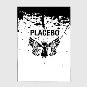 Постер с принтом placebo , 100% бумага
 | бумага, плотность 150 мг. Матовая, но за счет высокого коэффициента гладкости имеет небольшой блеск и дает на свету блики, но в отличии от глянцевой бумаги не покрыта лаком | black eyed | black market music | every you every me | nancy boy | placebo | placebo interview | placebo live | placebo nancy | pure morning | running up that hill | special k | taste in men | where is my mind | without you i’m nothing