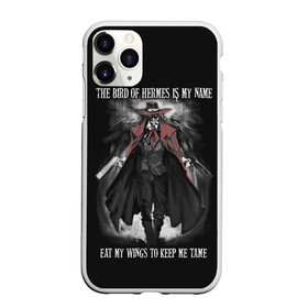 Чехол для iPhone 11 Pro матовый с принтом Хеллсинг , Силикон |  | alexander | alucard | anderson | dracula | hellsing | integra | seras | victoria | walter | александр | алукард | андерсон | ван | виктория | винкль | ганс | гюнше | дракула | интегра | макс | монтана | рип | серас | уолтер | хеллсинг | шрёдин