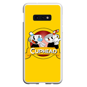 Чехол для Samsung S10E с принтом CUPHEAD КАПХЕД , Силикон | Область печати: задняя сторона чехла, без боковых панелей | cuphead | боссы | игра | капхед