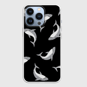 Чехол для iPhone 13 Pro с принтом Акулы ,  |  | shark | акула | дикий | животные | рыба | хищник