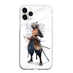 Чехол для iPhone 11 Pro Max матовый с принтом Inosuke Kimetsu no Yaiba , Силикон |  | demon slayer | kamado | kimetsu no yaiba | nezuko | tanjiro | аниме | гию томиока | зеницу агацума | иноске хашибира | камадо | клинок | корзинная девочка | манга | музан кибуцуджи | незуко | рассекающий демонов | танджиро