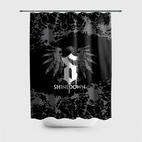 Штора 3D для ванной с принтом shinedown , 100% полиэстер | плотность материала — 100 г/м2. Стандартный размер — 146 см х 180 см. По верхнему краю — пластиковые люверсы для креплений. В комплекте 10 пластиковых колец | 45 shinedown | atlantic | atlantic records | brent smith | cut the cord | get up shinedown | music video | official video | rock | shinedown | shinedown (musical group) | shinedown devil | sound of madness | state of my head | zach myers