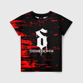 Детская футболка 3D с принтом shinedown , 100% гипоаллергенный полиэфир | прямой крой, круглый вырез горловины, длина до линии бедер, чуть спущенное плечо, ткань немного тянется | 45 shinedown | atlantic | atlantic records | brent smith | cut the cord | get up shinedown | music video | official video | rock | shinedown | shinedown (musical group) | shinedown devil | sound of madness | state of my head | zach myers