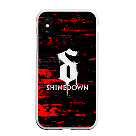 Чехол для iPhone XS Max матовый с принтом shinedown , Силикон | Область печати: задняя сторона чехла, без боковых панелей | 45 shinedown | atlantic | atlantic records | brent smith | cut the cord | get up shinedown | music video | official video | rock | shinedown | shinedown (musical group) | shinedown devil | sound of madness | state of my head | zach myers