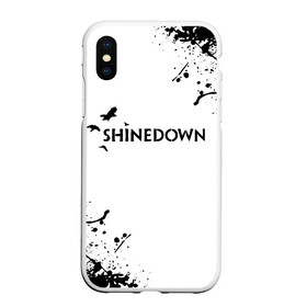 Чехол для iPhone XS Max матовый с принтом shinedown , Силикон | Область печати: задняя сторона чехла, без боковых панелей | 45 shinedown | atlantic | atlantic records | brent smith | cut the cord | get up shinedown | music video | official video | rock | shinedown | shinedown (musical group) | shinedown devil | sound of madness | state of my head | zach myers