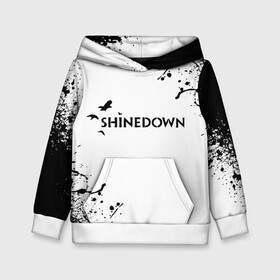 Детская толстовка 3D с принтом shinedown , 100% полиэстер | двухслойный капюшон со шнурком для регулировки, мягкие манжеты на рукавах и по низу толстовки, спереди карман-кенгуру с мягким внутренним слоем | Тематика изображения на принте: 45 shinedown | atlantic | atlantic records | brent smith | cut the cord | get up shinedown | music video | official video | rock | shinedown | shinedown (musical group) | shinedown devil | sound of madness | state of my head | zach myers