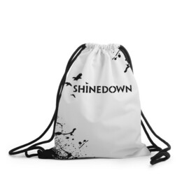 Рюкзак-мешок 3D с принтом shinedown , 100% полиэстер | плотность ткани — 200 г/м2, размер — 35 х 45 см; лямки — толстые шнурки, застежка на шнуровке, без карманов и подкладки | Тематика изображения на принте: 45 shinedown | atlantic | atlantic records | brent smith | cut the cord | get up shinedown | music video | official video | rock | shinedown | shinedown (musical group) | shinedown devil | sound of madness | state of my head | zach myers