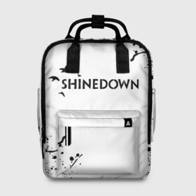 Женский рюкзак 3D с принтом shinedown , 100% полиэстер | лямки с регулируемой длиной, сверху ручки, чтобы рюкзак нести как сумку. Основное отделение закрывается на молнию, как и внешний карман. Внутри два дополнительных кармана, один из которых закрывается на молнию. По бокам два дополнительных кармашка, куда поместится маленькая бутылочка
 | 45 shinedown | atlantic | atlantic records | brent smith | cut the cord | get up shinedown | music video | official video | rock | shinedown | shinedown (musical group) | shinedown devil | sound of madness | state of my head | zach myers