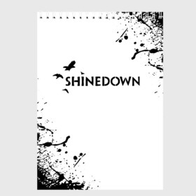 Скетчбук с принтом shinedown , 100% бумага
 | 48 листов, плотность листов — 100 г/м2, плотность картонной обложки — 250 г/м2. Листы скреплены сверху удобной пружинной спиралью | 45 shinedown | atlantic | atlantic records | brent smith | cut the cord | get up shinedown | music video | official video | rock | shinedown | shinedown (musical group) | shinedown devil | sound of madness | state of my head | zach myers