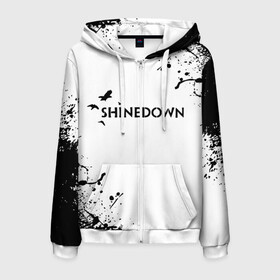 Мужская толстовка 3D на молнии с принтом shinedown , 100% полиэстер | длина до линии бедра, манжеты и пояс оформлены мягкой тканевой резинкой, двухслойный капюшон со шнурком для регулировки, спереди молния, по бокам два кармана | Тематика изображения на принте: 45 shinedown | atlantic | atlantic records | brent smith | cut the cord | get up shinedown | music video | official video | rock | shinedown | shinedown (musical group) | shinedown devil | sound of madness | state of my head | zach myers