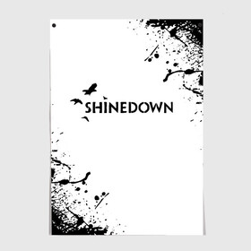 Постер с принтом shinedown , 100% бумага
 | бумага, плотность 150 мг. Матовая, но за счет высокого коэффициента гладкости имеет небольшой блеск и дает на свету блики, но в отличии от глянцевой бумаги не покрыта лаком | 45 shinedown | atlantic | atlantic records | brent smith | cut the cord | get up shinedown | music video | official video | rock | shinedown | shinedown (musical group) | shinedown devil | sound of madness | state of my head | zach myers