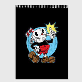 Скетчбук с принтом CUPHEAD КАПХЕД , 100% бумага
 | 48 листов, плотность листов — 100 г/м2, плотность картонной обложки — 250 г/м2. Листы скреплены сверху удобной пружинной спиралью | art | cartoon | cup | cuphead | devil | dice | game | king | mugman | the | арт | бос | босс | голова | демон | дьявол | игра | капхед | магмен | мультик | мультфильм | платформер | чаша | чашка | человек | черт