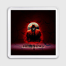 Магнит 55*55 с принтом HELLSING SSS , Пластик | Размер: 65*65 мм; Размер печати: 55*55 мм | Тематика изображения на принте: bats | cracked | hellsing film | hellsing lettering | hellsing print | helsing | red | van hellsing | ван хельсинг | красный | летучие мыши | надпись хельсинг | принт хельсинг | трещены | фильм хельсинг | хельсинг