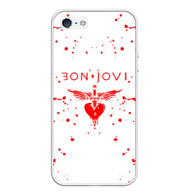 Чехол для iPhone 5/5S матовый с принтом bon jovi , Силикон | Область печати: задняя сторона чехла, без боковых панелей | bon | bon jovi | bon jovi remastered | bon jovi remastered videos | hd music videos | island | jon bon jovi | jovi | mercury | music | remastered | remastered music videos | rock | джон бон джови | дэвид брайан | тико торрес | фил икс | хью макдональд