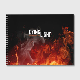 Альбом для рисования с принтом DYING LIGHT 2 , 100% бумага
 | матовая бумага, плотность 200 мг. | dying light | dying light 2 | даинг лайт