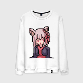 Мужской свитшот хлопок с принтом Pixel art anime , 100% хлопок |  | anime | art | girl | manga | pixel | аниме | арт | девушка | манга | пиксель