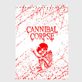 Скетчбук с принтом cannibal corpse , 100% бумага
 | 48 листов, плотность листов — 100 г/м2, плотность картонной обложки — 250 г/м2. Листы скреплены сверху удобной пружинной спиралью | cannibal | cannibal corpse | cannibal corpse butchered at birth | cannibal corpse eaten back to life | cannibal corpse hammer smashed face | corpse | death metal | металл | пластинки с металлическим лезвием | рок | труп каннибала